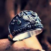 Кольцо «Дюна», серебро
