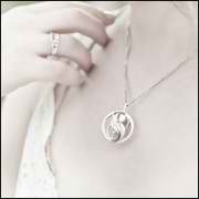 Entangled Pendant Silver