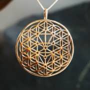 Flower and Tree of Life Gold