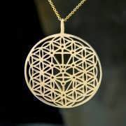 Flower and Tree of Life Gold