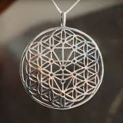 Flower and Tree of Life Silver