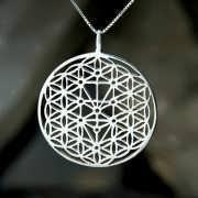 Flower and Tree of Life Silver