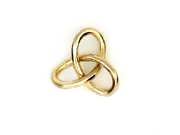 Gordian Knot Pendant Gold Small