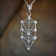 Inlaid Tree of Life Silver