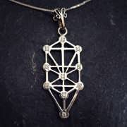 Inlaid Tree of Life Silver