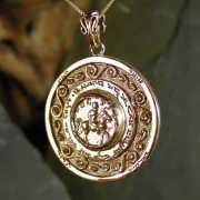 Journey of Life Pendant Gold (Round)