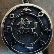 Jupiter Sagittarius Round Talisman Silver (*Limited Edition*)