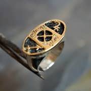 Jupiter in Sagittarius Talisman Ring Silver and Gold (*Sold Out!*)