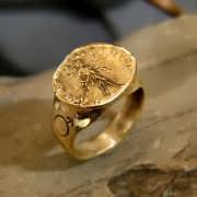 Mars in Aries Talisman Ring Gold (*Sold Out!*)