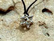 Merkaba 14 Punkte Silber Small