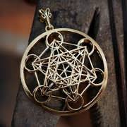 Metatron Cube gold