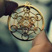 Metatron Cube gold