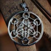 Metatron Cube silver