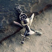 Minor Arcana Pendant Silver