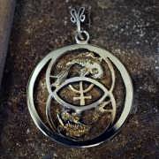 Neptune in Pisces Talisman Silver and Gold (*Sold Out!*)