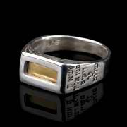 Priestly Blessings Five Metals Ring Silver
