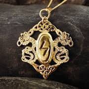 Pendentif Rune Or