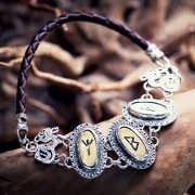 Runes Bracelet Silver