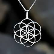 Seed of Life Pendant - Silver