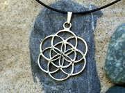 Seed of Life Pendant - Gold