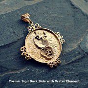 Personalized Cosmic Sigil Talisman Gold