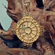 Personalized Cosmic Sigil Talisman Gold