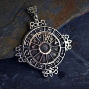 Personalized Cosmic Sigil Talisman Silver and Gold