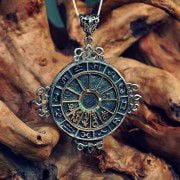 Personalized Cosmic Sigil Talisman Silver and Gold