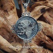 Personalized Cosmic Sigil Talisman Silver and Gold