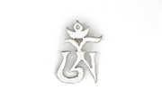 Tibetan Om Small Silver