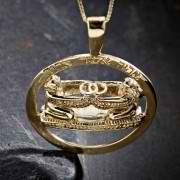 Vesica Pisces Gold