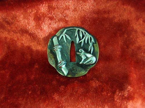 Tsuba de Basho