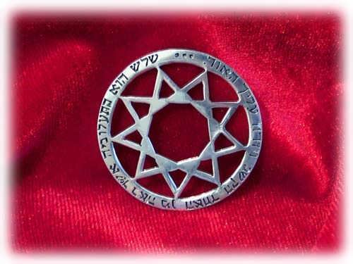 Pendentif Ennéagramme argent