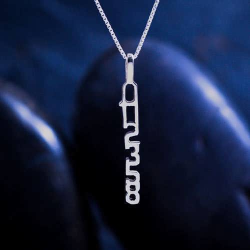 Fibonacci Pendant Silver