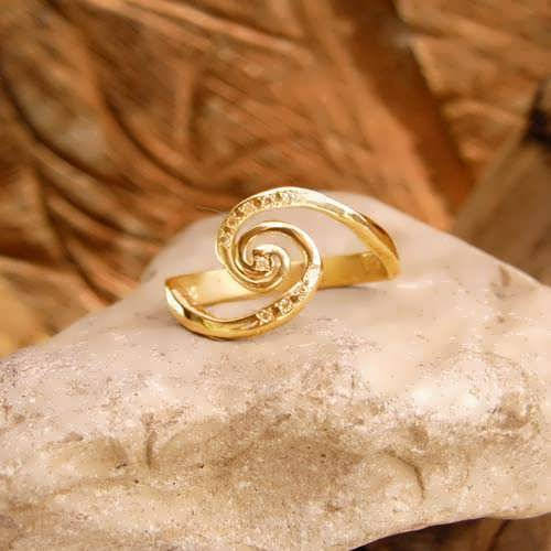 Galaxy Ring Gold With Diamonds