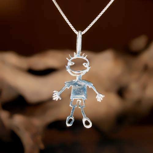 Happiness Pendant Silver