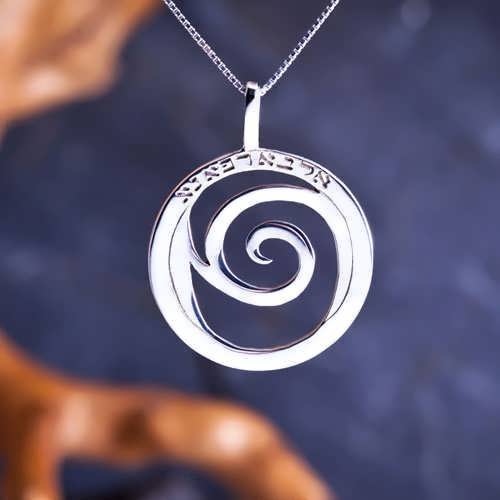 Healing Rafa Pendant Big Silver