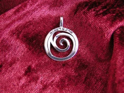 Healing Rafa Pendant Small Silver