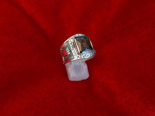 Journey of life ring silver with Smoky Quartz