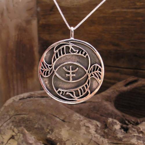 Neptune in Pisces Talisman Silver