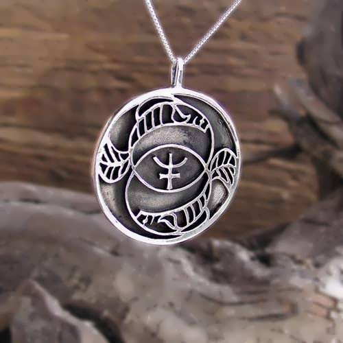 Neptune In Pisces Talisman Silver (old)