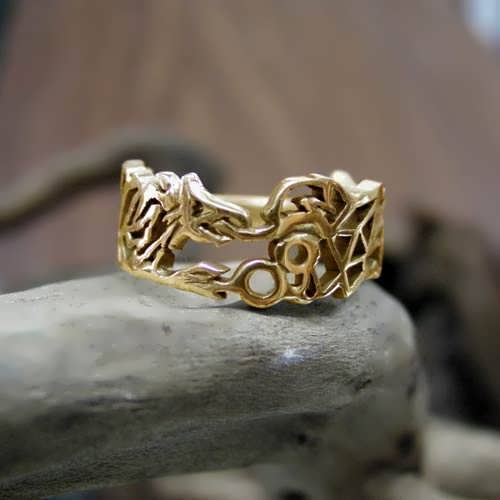 Ouroboros Ring Gold