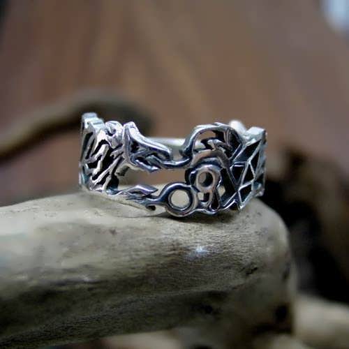 Ouroboros Ring Silver