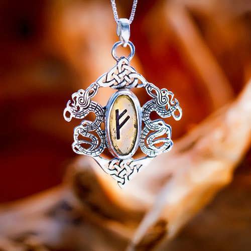 Pendentif Rune Argent