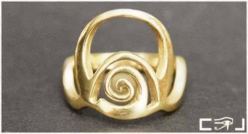 Reichtum Ring - Gold