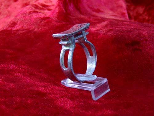 Shinto (Torii Gate) Ring Silver