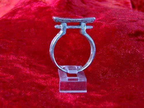 Shinto (Torii Gate) Ring Silver