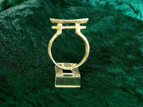 Shinto (Torii Gate) Ring Gold