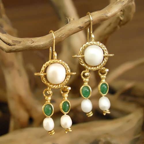 Queen Alexandra Shlomzion Earrings Gold