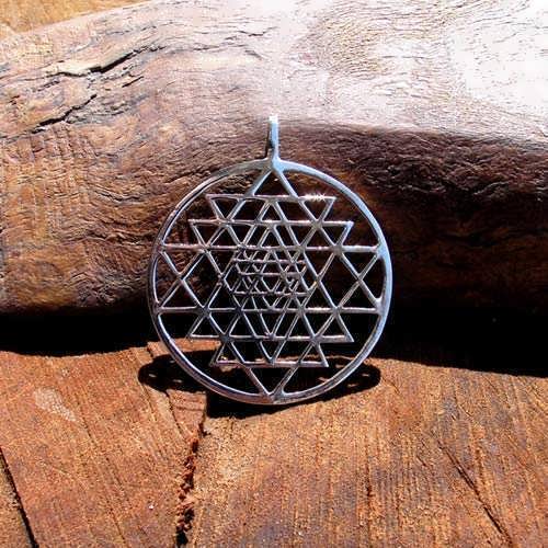 Sri Yantra silver